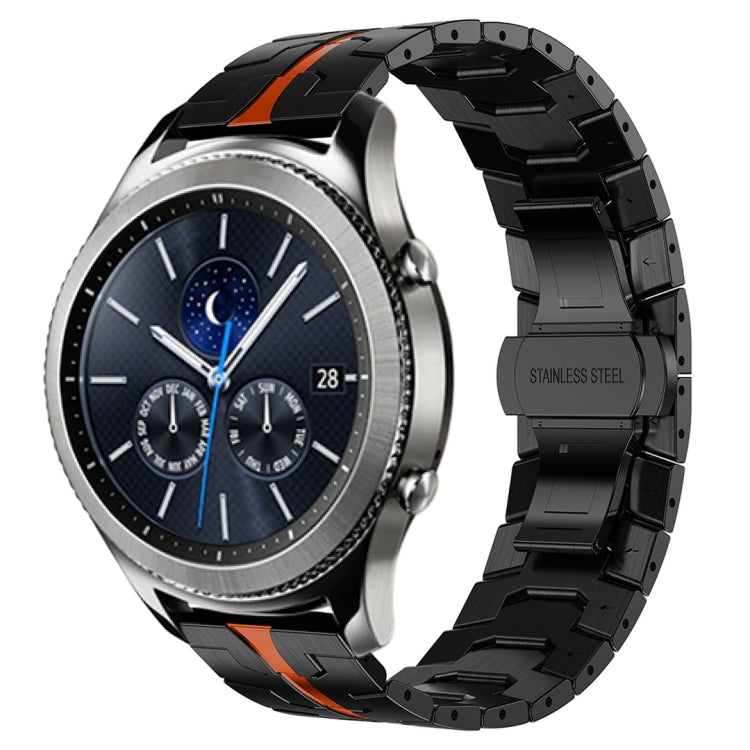 アーマーステンレススチールメタル時計バンド、Samsung Galaxy watch3 45mm用、Samsung Galaxy watch 46mm用、Samsung Gear S3 Classic用、Samsung Gear S3 Frontier用