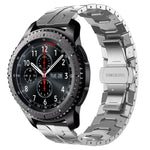 アーマーステンレススチールメタル時計バンド、Samsung Galaxy watch3 45mm用、Samsung Galaxy watch 46mm用、Samsung Gear S3 Classic用、Samsung Gear S3 Frontier用