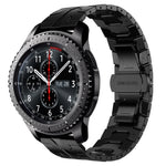 アーマーステンレススチールメタル時計バンド、Samsung Galaxy watch3 45mm用、Samsung Galaxy watch 46mm用、Samsung Gear S3 Classic用、Samsung Gear S3 Frontier用