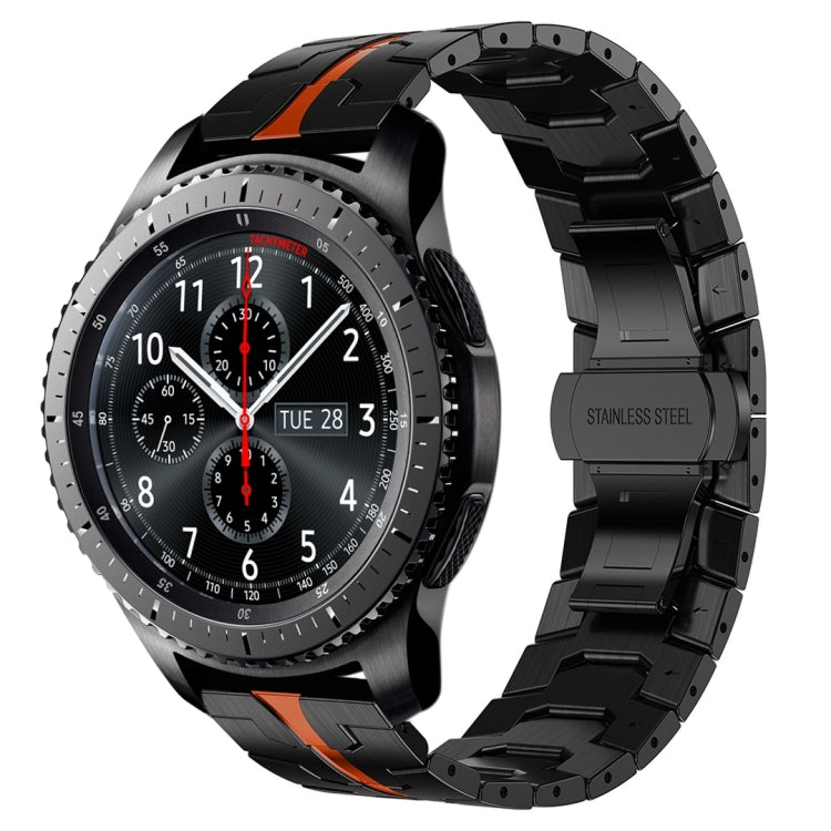 アーマーステンレススチールメタル時計バンド、Samsung Galaxy watch3 45mm用、Samsung Galaxy watch 46mm用、Samsung Gear S3 Classic用、Samsung Gear S3 Frontier用