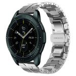 Armor Stainless Steel Metal Watch Band, For Samsung Galaxy watch 42mm, For Samsung Galaxy Watch3 41mm, For Samsung Galaxy Gear Sport, For Samsung Galaxy Watch Active, For Samsung Galaxy Watch5 / Watch5 Pro, For Samsung Galaxy Watch4 / Watch4 Classic