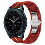 Armor Stainless Steel Metal Watch Band, For Samsung Galaxy watch 42mm, For Samsung Galaxy Watch3 41mm, For Samsung Galaxy Gear Sport, For Samsung Galaxy Watch Active, For Samsung Galaxy Watch5 / Watch5 Pro, For Samsung Galaxy Watch4 / Watch4 Classic