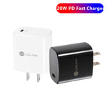 PD11 ミニ シングルポート PD3.0 USB-C / Type-C 20W 急速充電器 iPhone / iPadシリーズ用、USプラグ、USプラグ