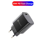 PD11 ミニ シングルポート PD3.0 USB-C / Type-C 20W 急速充電器 iPhone / iPadシリーズ用、EUプラグ、EUプラグ