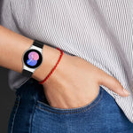 ナイロンストレッチ ブラックバックルウォッチバンド Samsung Galaxy Watch 5 Pro 45mm用、Samsung Galaxy Watch 5 44mm用、Samsung Galaxy Watch 5 40mm用、Samsung Galaxy Watch 4 44mm用、Samsung Galaxy Watch 4 40mm用、Samsung Galaxy Watch 4 Classic 42mm用