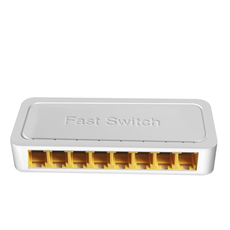 8ポート 10/100/1000Mbps ミニイーサネットデスクトップスイッチ