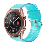 20mm Transparent Shiny Diamond TPU Watch Band, For Samsung Galaxy Watch 3 41mm, For Samsung Galaxy Watch 42mm, For Samsung Galaxy Watch5 40mm / 44mm, For Samsung Galaxy Watch5 Pro, For Samsung Galaxy Watch4 / Watch4 Classic, For Samsung Galaxy Watch3 4...