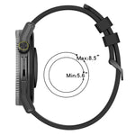 20mm 縦二色シリコン時計バンド、Samsung Galaxy Watch 6 40mm用、Samsung Galaxy Watch 6 Classic 43mm用