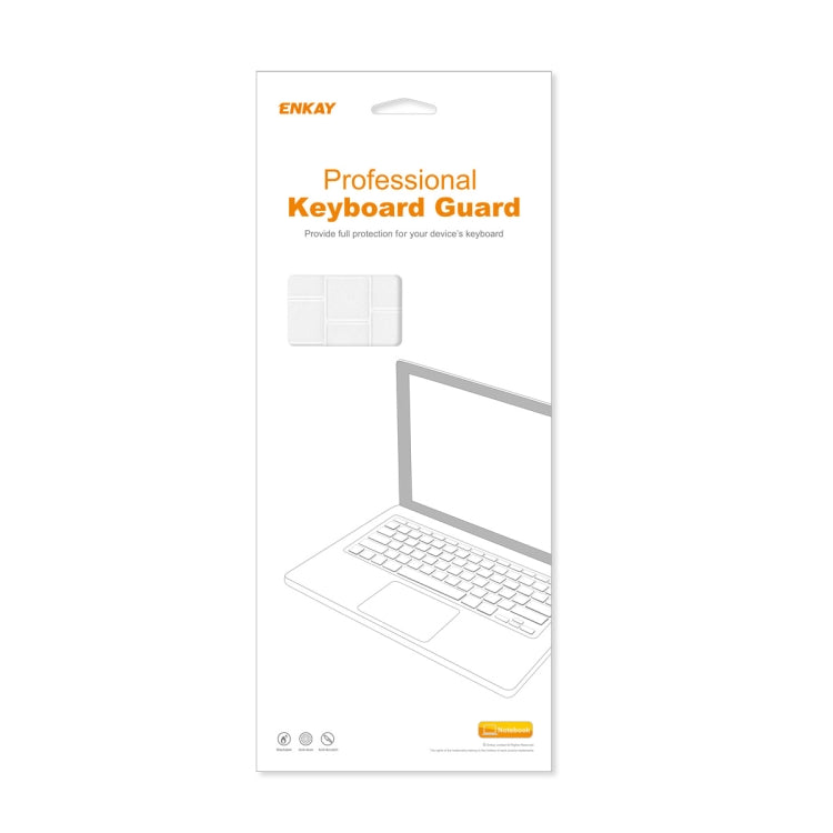 ENKAY 超薄型ソフトTPUキーボード保護フィルム、Microsoft Surface Laptop 2/3/4/5 13.5用