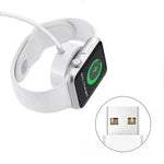 1m USB マグネット高速充電ケーブル Apple Watch シリーズ Ultra/8/7/6/SE/SE2/5/4/3/2/1 用、DS-XB011