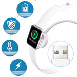 1m USB マグネット高速充電ケーブル Apple Watch シリーズ Ultra/8/7/6/SE/SE2/5/4/3/2/1 用、DS-XB011