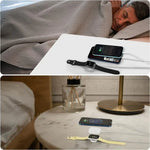 Apple Watch シリーズ & iPhone 用 3-in-1 Type-C 磁気充電ケーブル 4ft/1.2m, DS-XB019