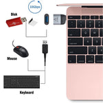 USB 3.0 Type A メス to USB 3.1 Type C オス ホスト OTG データ 10Gbps アダプター ノートパソコン＆スマホ用