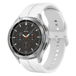 20mm Loop Silicone Watch Band, For Samsung Galaxy Watch4 44mm, For Samsung Galaxy Watch4 40mm, For Samsung  Galaxy Watch 4 Classic 42mm, For Samsung  Galaxy Watch 4 Classic 46mm