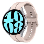 20mm Loop Silicone Watch Band, For Samsung Galaxy Watch 6 40mm, For Samsung Galaxy Watch 6 Classic 43mm