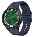 20mm Loop Silicone Watch Band, For Samsung Galaxy Watch 6 40mm, For Samsung Galaxy Watch 6 Classic 43mm