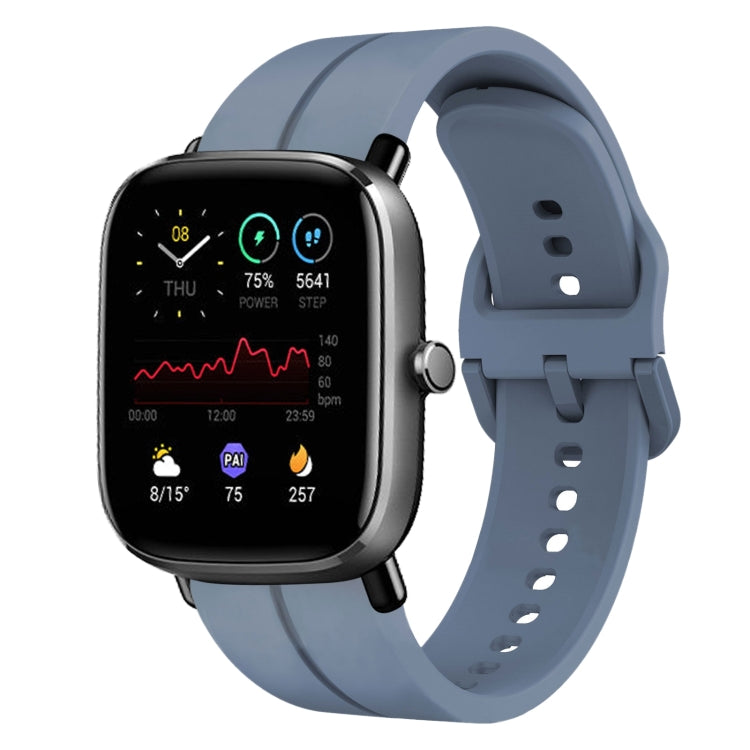 20mm Loop Silicone Watch Band, For Amazfit GTS 4, For Amazfit GTS 3, For Amazfit GTS 2E, For Amazfit GTS 2 Mini