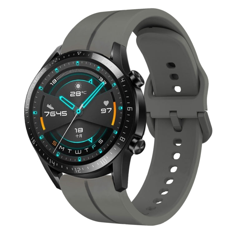 20mm Loop Silicone Watch Band, For Huawei Watch GT3 Pro 43mm, For Huawei Watch GT3 42mm, For Huawei Watch GT2 42mm, For Huawei Watch 2