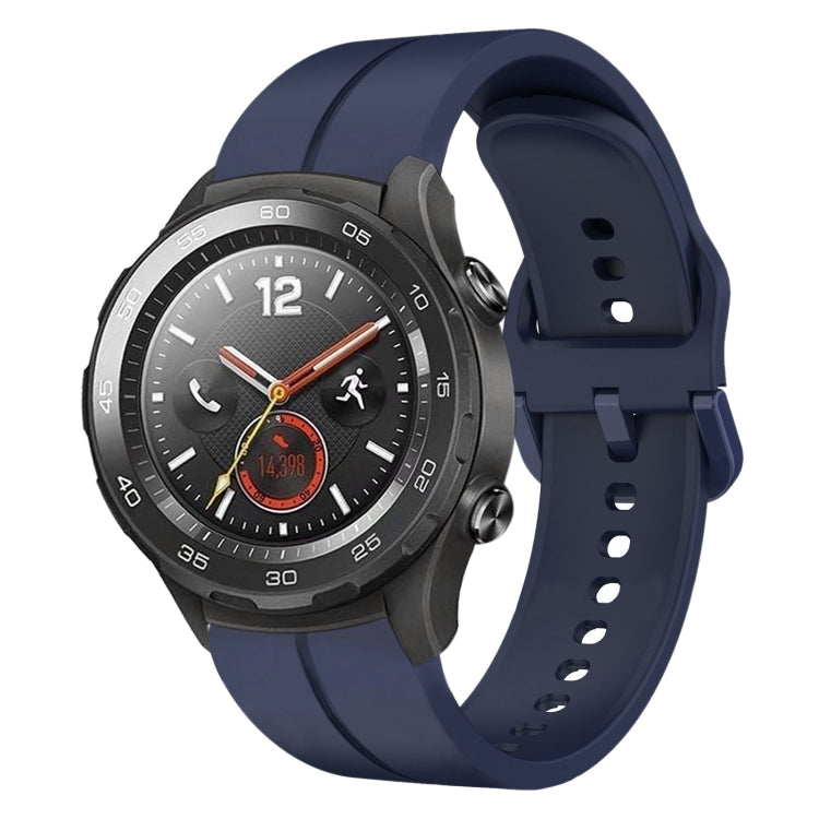 20mm Loop Silicone Watch Band, For Huawei Watch GT3 Pro 43mm, For Huawei Watch GT3 42mm, For Huawei Watch GT2 42mm, For Huawei Watch 2