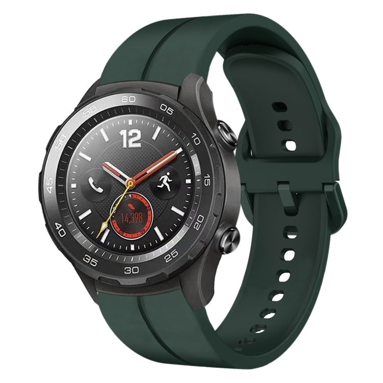 20mm Loop Silicone Watch Band, For Huawei Watch GT3 Pro 43mm, For Huawei Watch GT3 42mm, For Huawei Watch GT2 42mm, For Huawei Watch 2