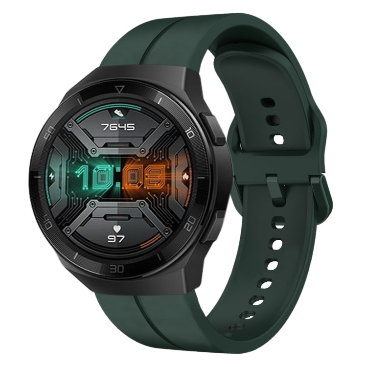 22mm Loop Silicone Watch Band, For Huawei GT2 Pro, For Huawei Watch GT 2E, For Huawei GT2 46mm, For Honor Watch GS 3