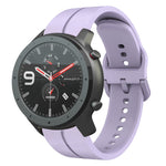 22mm  Loop Silicone Watch Band, For Amazfit GTR 2e, For Amazfit GTR 2, For Amazfit 3, For Amazfit GTR 47mm
