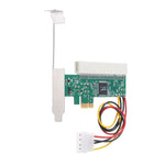 PCI-E to PCI アダプターカードコンバーター 4ピン電源付き PCI-E to PCI
