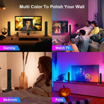 ZM-021 音楽同期LEDバー アンビエントライト TV Tuyaデスクトップ雰囲気ランプ、LEDバー