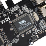 PCI-E 3ポート 1394a 1394b ファイアワイヤー拡張カード 2 x 6ピン + 1 x 4ピン デスクトップPC用 1394a+1394b