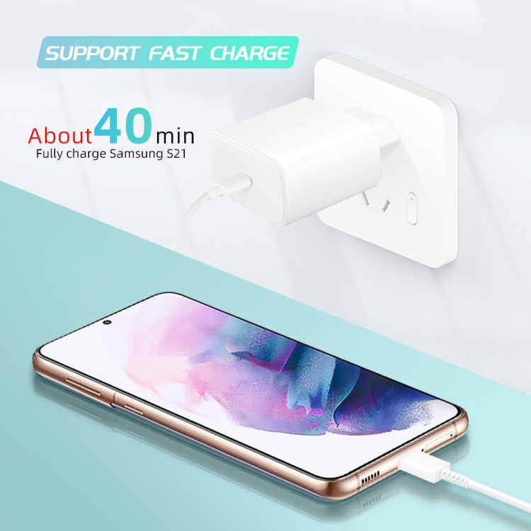M135 45W USB-C / Type-Cポート急速充電器 5A Type-C to Type-Cケーブル付き、UKプラグ、UKプラグ＋Type-Cケーブル
