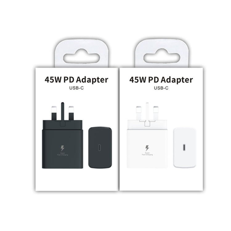 M135 45W USB-C / Type-Cポート急速充電器、UKプラグ、UKプラグ