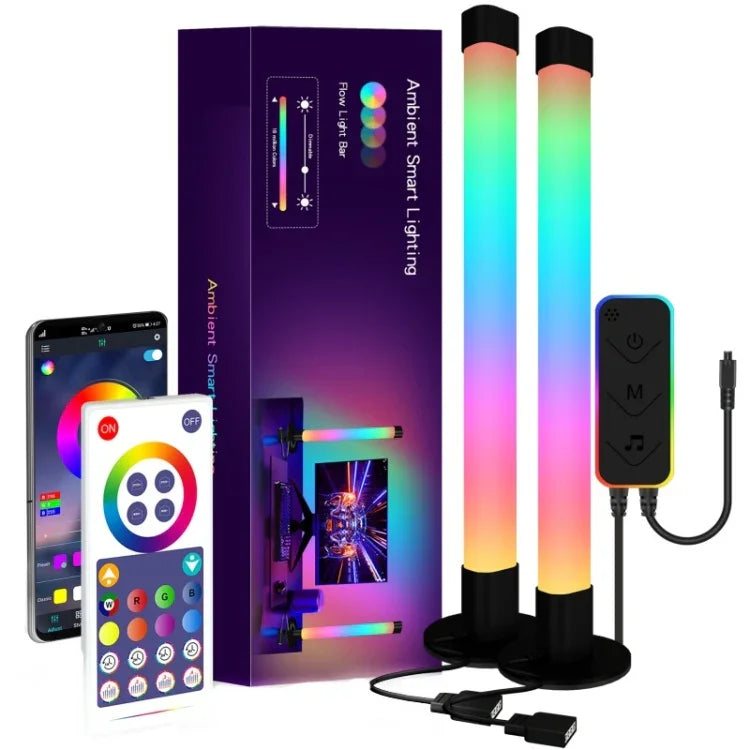 SAL006BS 2LEDライトチューブ 音楽同期 WiFiスマートナイトライト