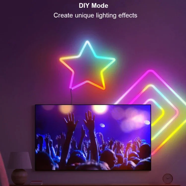 NH021 防水 3m TUYA WIFI 音楽同期 RGB ネオンロープライト、NH021