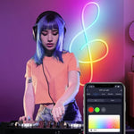 NH021 防水 3m TUYA WIFI 音楽同期 RGB ネオンロープライト、NH021