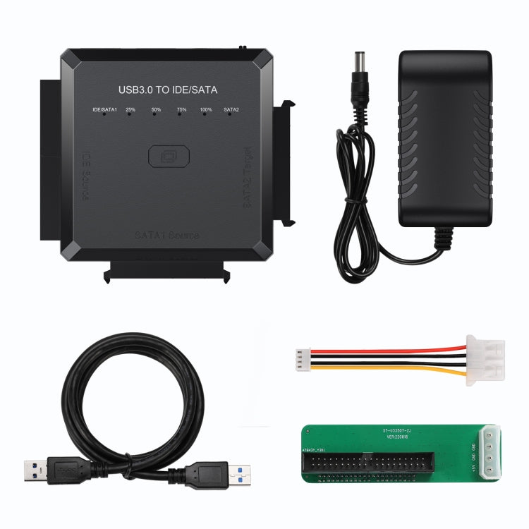 USB3.0 to SATAまたはIDEハードドライブアダプターコンバーター クローン機能付き
