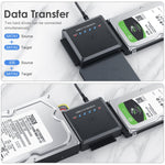 USB3.0 to SATAまたはIDEハードドライブアダプターコンバーター クローン機能付き
