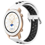 20mm Perforated Breathable Sports Silicone Watch Band, For Amazfit GTR 42MM, For Amazfit Pop Pro, For Amazfit Pop