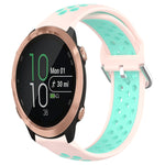 20mm Perforated Breathable Sports Silicone Watch Band, For Garmin Forerunner 245, For Garmin Forerunner 245 Music, For Garmin Forerunner 645