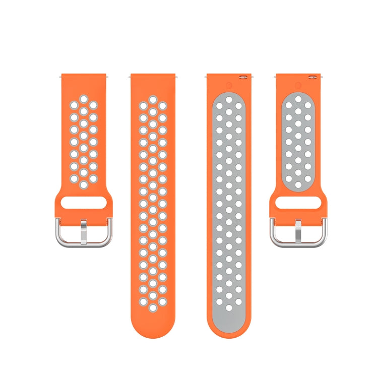 22mm Perforated Breathable Sports Silicone Watch Band, For Amazfit 3, For Amazfit GTR 47mm