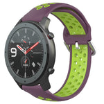22mm Perforated Breathable Sports Silicone Watch Band, For Amazfit 3, For Amazfit GTR 47mm