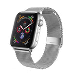 ミラノメタルスチールメッシュ一体型バックルウォッチバンド、Apple Watch Series 8&7 41mm用、Apple Watch Ultra 49mm / Series 8&7 45mm用