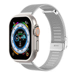 ミラノメタルスチールメッシュ一体型バックルウォッチバンド、Apple Watch Series 8&7 41mm用、Apple Watch Ultra 49mm / Series 8&7 45mm用
