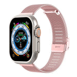 ミラノメタルスチールメッシュ一体型バックルウォッチバンド、Apple Watch Series 8&7 41mm用、Apple Watch Ultra 49mm / Series 8&7 45mm用