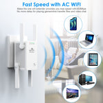 U8 300Mbps 無線WiFiリピーターエクステンダールーター Wi-Fi信号増幅器 WiFiブースター USプラグ EUプラグ