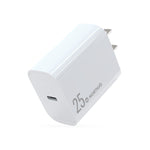 NORTHJO NOPD2501 PD 25W USB-C / Type-C シングルポート急速充電器、USプラグ、EUプラグ、UKプラグ、AUプラグ
