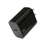 NORTHJO NOPD2501 PD 25W USB-C / Type-C シングルポート急速充電器、USプラグ、EUプラグ、UKプラグ、AUプラグ