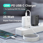 TA800 PD / PPS 25W Type-Cポート充電器 Samsung用、EUプラグ、EUプラグ
