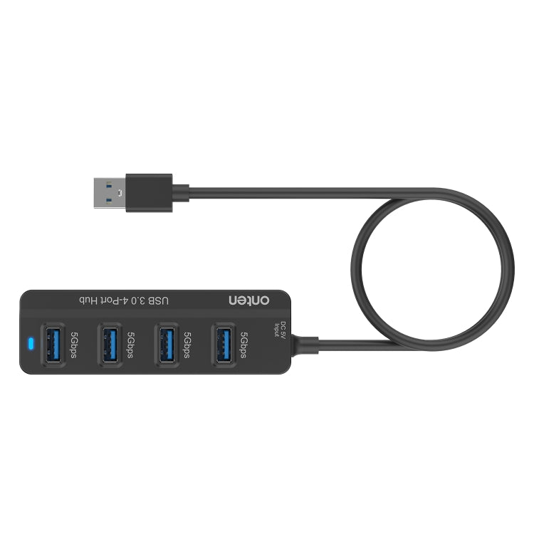 Onten 5305 4-in-1 USB3.0 4ポート ハブ ドッキングステーション、5305