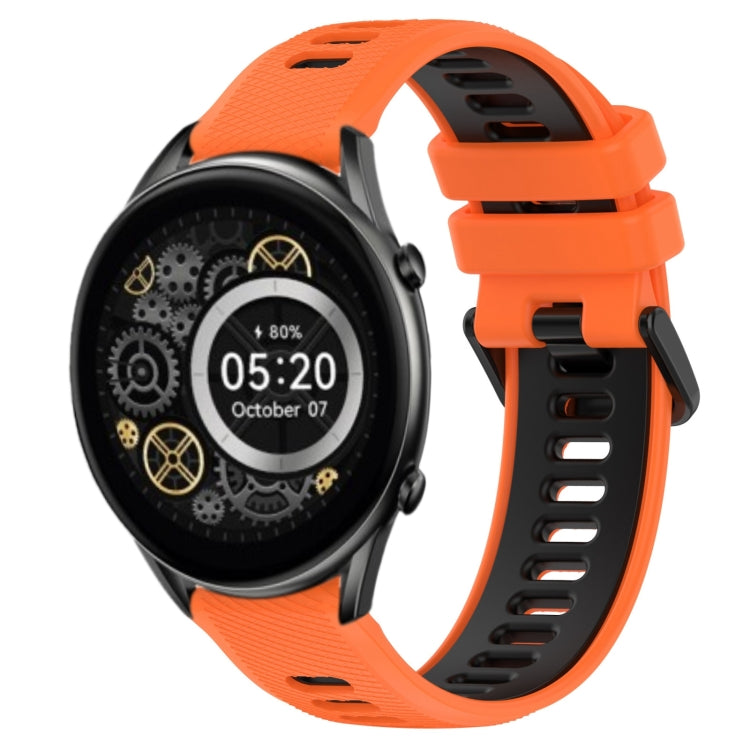 22mm Sports Two-Color Silicone Watch Band, For Xiaomi Haylou RT2 LS10, For  Xiaomi Haylou RS4 LS12