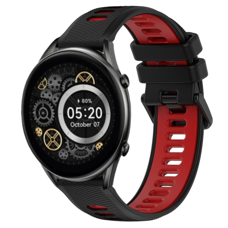 22mm Sports Two-Color Silicone Watch Band, For Xiaomi Haylou RT2 LS10, For  Xiaomi Haylou RS4 LS12